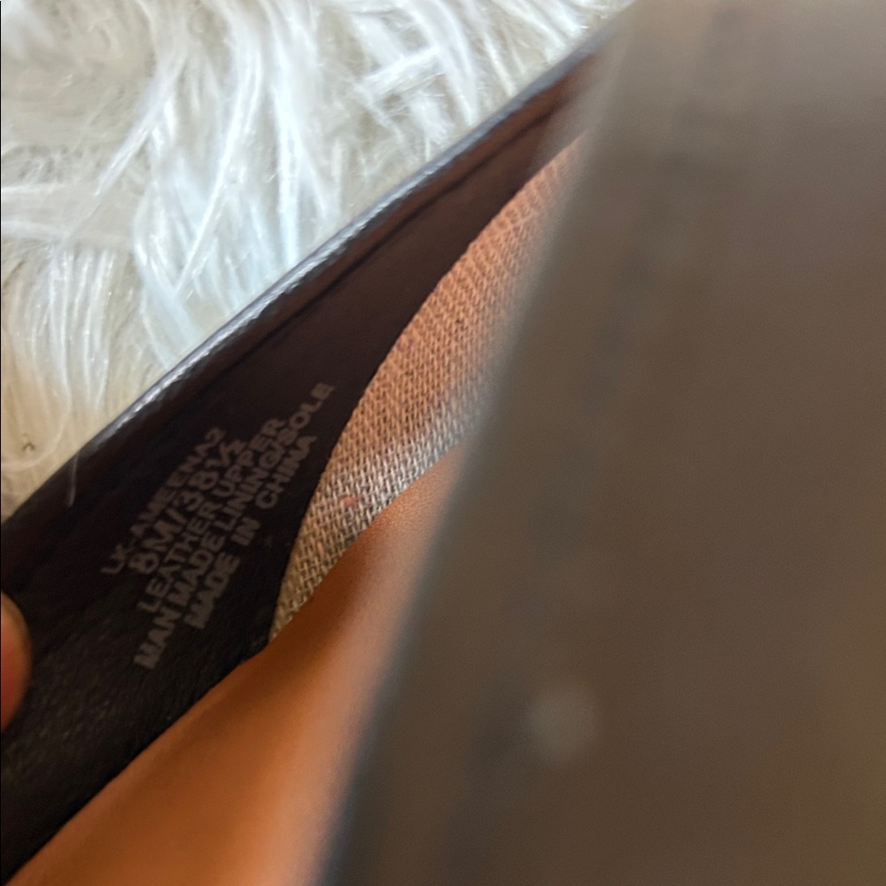 Lucky Brand Black Leather Square-Toe Ballet Flats - Picture 9 of 14